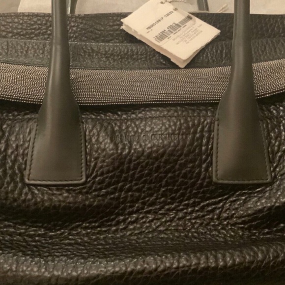 Brunello Cucinelli Brown leather handbag - Picture 2 of 11